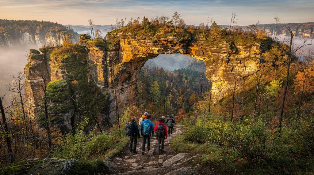 Bohemian Switzerland after the 2022 fires — what's open again in 2025