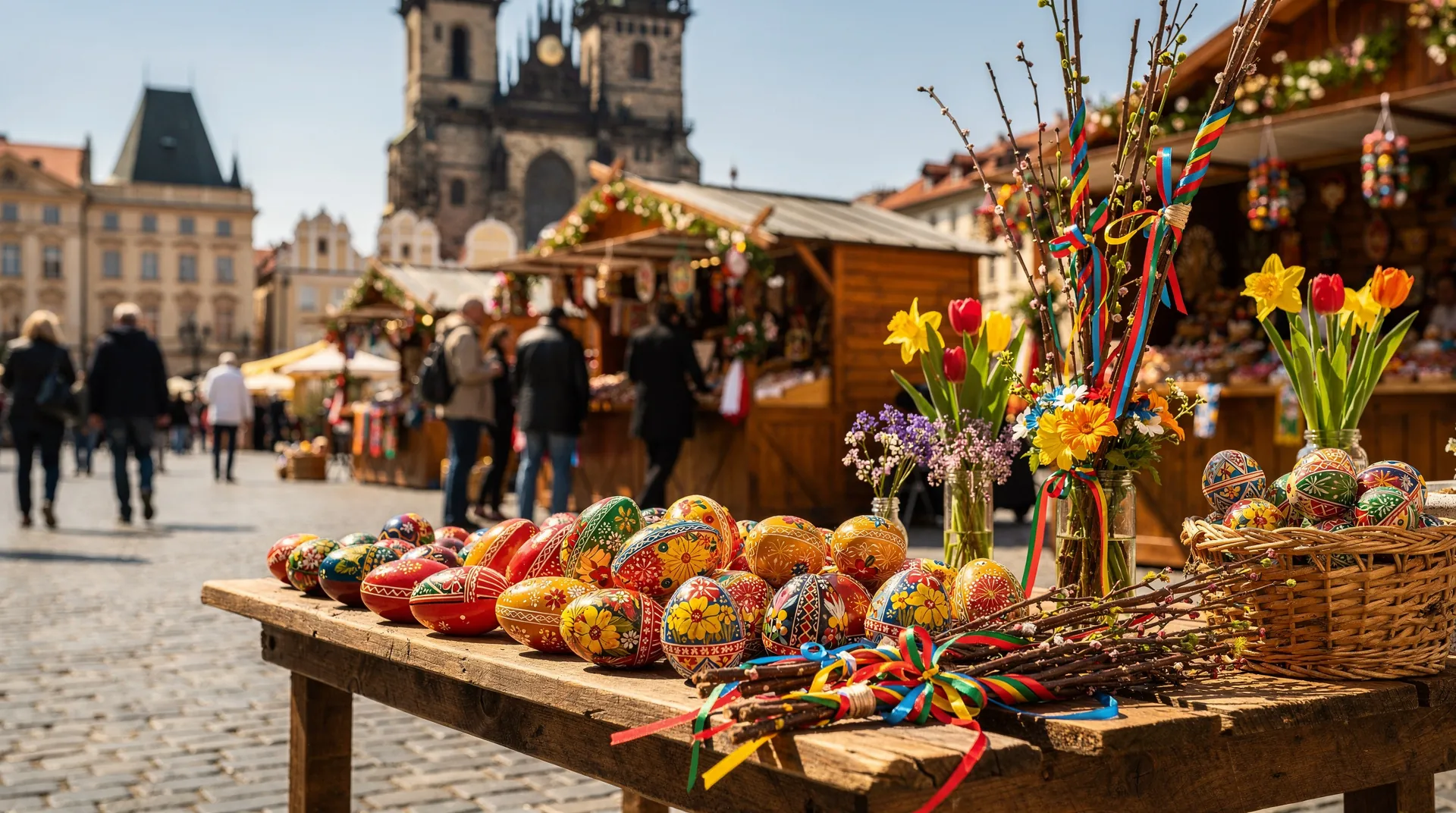 Prague Easter markets — traditions, eggs, and spring atmosphere