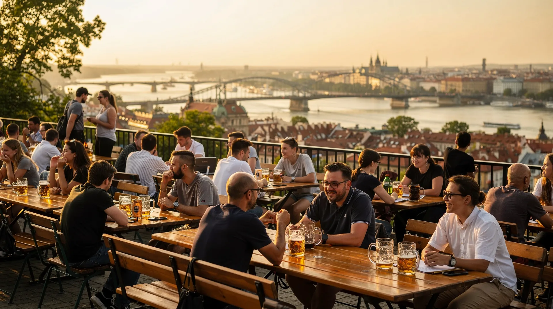 Prague in June — summer begins, festivals, warm evenings