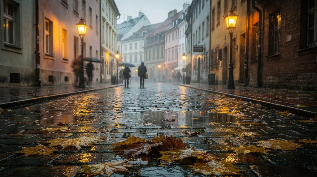 Prague in November — pre-Christmas calm, first snow possible