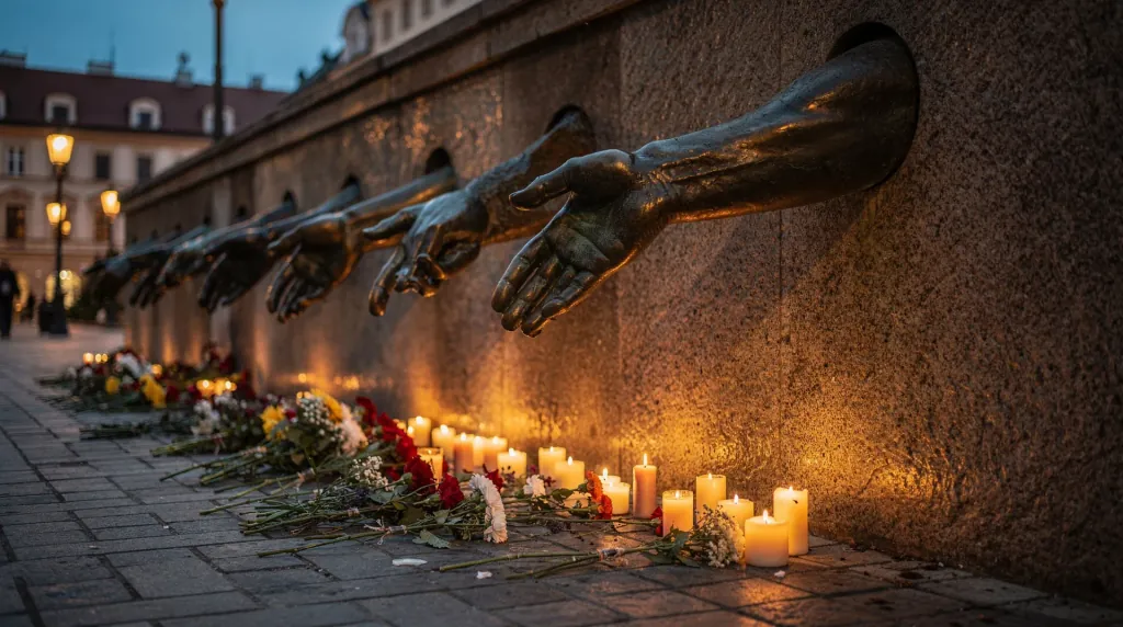 Los lugares de la Revolución de Terciopelo en Praga — un paseo histórico autoguiado